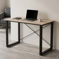 Письменный стол Ferrum-decor Драйв 750x1200x600 Черный металл ДСП Дуб Сан-Марино 32 мм (FRD-103318)