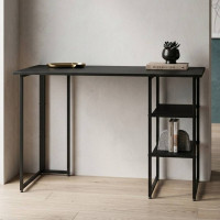 Письмовий стіл Ferrum-decor Кевін 75x100x60 чорний ДСП Сосна Кембра 32мм (FRD-103798)