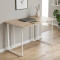 Комп'ютерний стіл Ferrum-decor Ханна 75x120x60 білий ДСП Дуб Сан-Марино 32мм (FRD-104008)