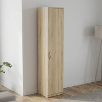 Пенал Анжело Ferrum-decor на 5 полиць із дверима 1900x400x380 ДСП Дуб Сонома 16 мм (FRD-104908)