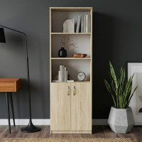 Шкаф Анжело Ferrum-decor на 5 полок с 2 дверями 1900x600x380 ДСП Дуб Сонома 16 мм (FRD-104998)