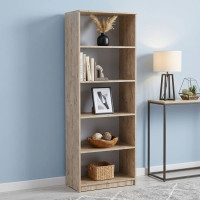 Шкаф Анжело Ferrum-decor на 5 полок 1900x700x380 ДСП Дуб Сан-Марино 16 мм (FRD-105008)