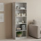 Шафа Анжело Ferrum-decor на 5 полиць 1900x800x380 ДСП Бетон 16 мм (FRD-105048)