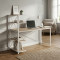 Комп'ютерний стіл Ferrum-decor Джек 75x140x70 Білий ДСП Дуб Сан-Марино (FRD-105416)