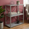 Етажерка 3/60 Ferrum-decor Серії Конект 73x60x28 сірий ДСП Бетон 16мм (FRD-105546)