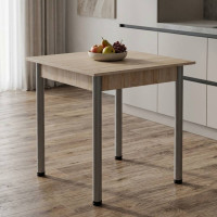 Стол кухонный Ferrum-decor Агата 75x80x80 Серый ДСП Сан-Марино 16мм (FRD-105636)