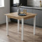 Стіл кухонний Ferrum-decor Дієго 75x90x90 Білий ДСП Сан-Марино 16мм (FRD-105656)