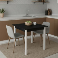 Стол кухонный Ferrum-decor Диего 75x70x70 Белый ДСП Сосна Кембра 16мм (FRD-105706)