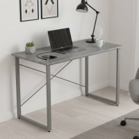 Стіл письмовий Дейв Ferrum-decor 750x1400x700 Сірий метал ДСП Бетон 16 мм (FRD-106466)
