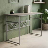 Стіл письмовий Раян Ferrum-decor 750x1000x600 Сірий метал ДСП Бетон 32 мм (FRD-106476)
