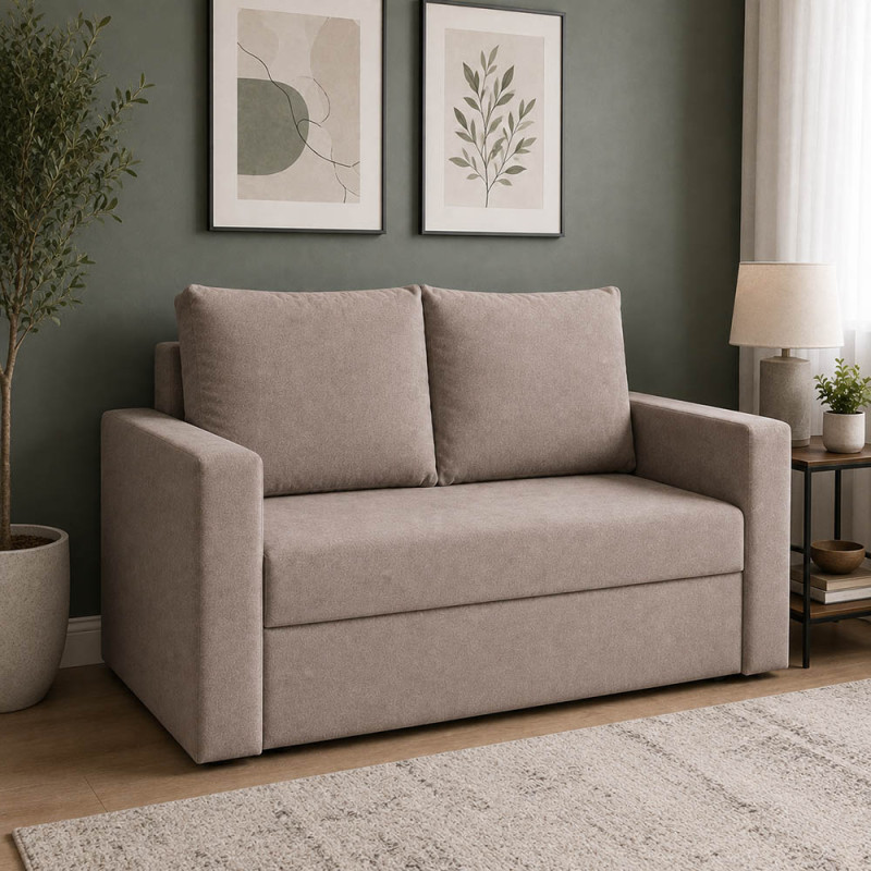 Диван ортопедичний Мекко Denver 1560х960 Light II категорія Allure Premium Beige (MEK-161333)