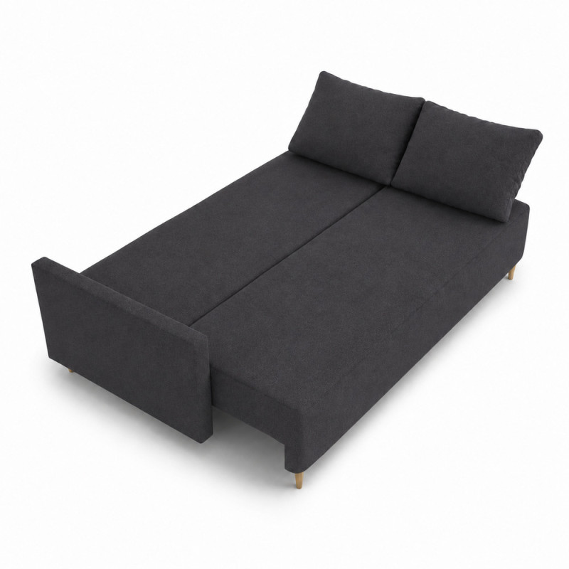 Диван прямий Mekko Madrid 2060*830 Ergo II категорія Allure Premium Dark Grey (MEK-161353)