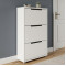 Тумба для взуття з ящиками LION ТО-2 70,4x28,2x123,4 см Німфея Альба (LION-045356)