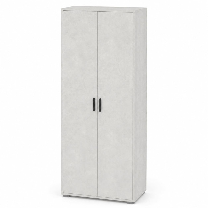 Шафа для одягу з мікроліфтом LION Тіволі 75х37,5х200 см Бетон Style (LION-045543)