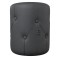 Пуф Lion Vega 45x35 см оббивка Флай 2230 Чорний (LION-045685)