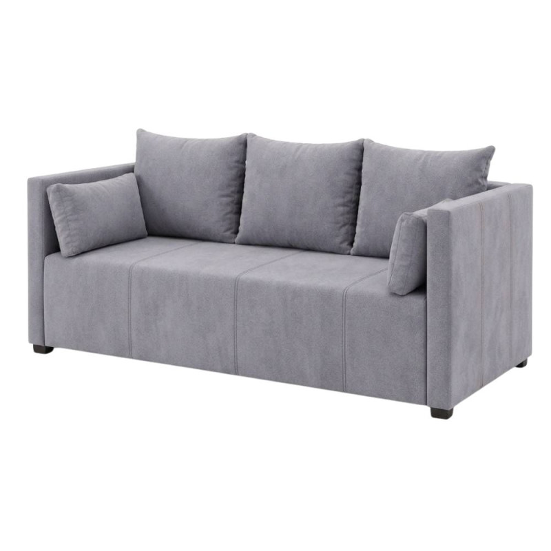 Диван прямий Мекко Monaco 2170х930 Bonel Standart Hard Plus II категорія Allure Premium Light Grey (MEK-161713)