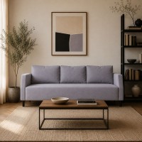 Диван Мекко Best 2170х860 Ergo II категорія Allure Premium Cool Grey (MEK-161213)