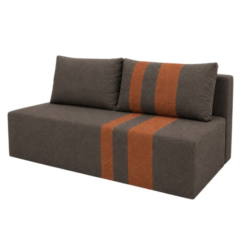 Ортопедичний диван Мекко Cool 1900*860 мм Pocket Spring Cocos III категорія тканини Austin Fossil/Austin Rust (MEK-161293)