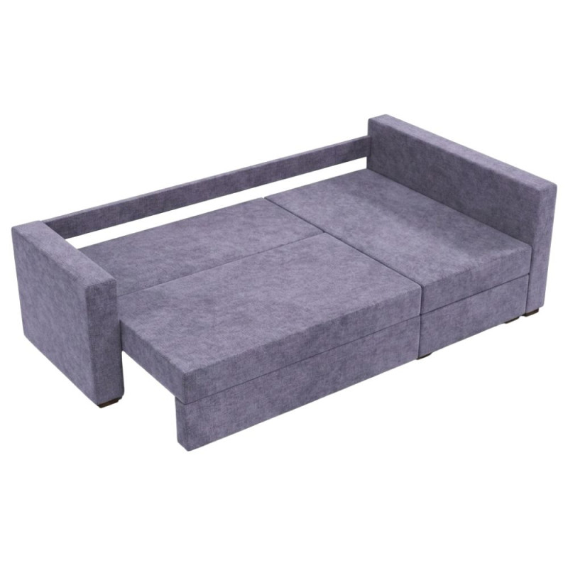 Кутовий ортопедичний диван Мекко Lincoln 2400*1500 Bonel Standart Hard Plus IV категорія Bestseller Dusty Violet (MEK-161273)
