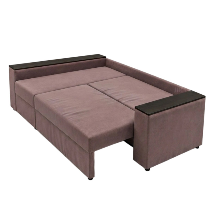 Кутовий ортопедичний диван Мекко Senator 2500x1500 Bonel Standart Hard Plus II категорія Allure Premium Rose (MEK-161733)