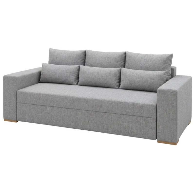 Ортопедичний диван Мекко Trend 2650×1150 Lux III категорія Austin 18 Grey (MEK-161663)
