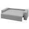 Ортопедичний диван Мекко Trend 2650×1150 Lux III категорія Austin 18 Grey (MEK-161663)