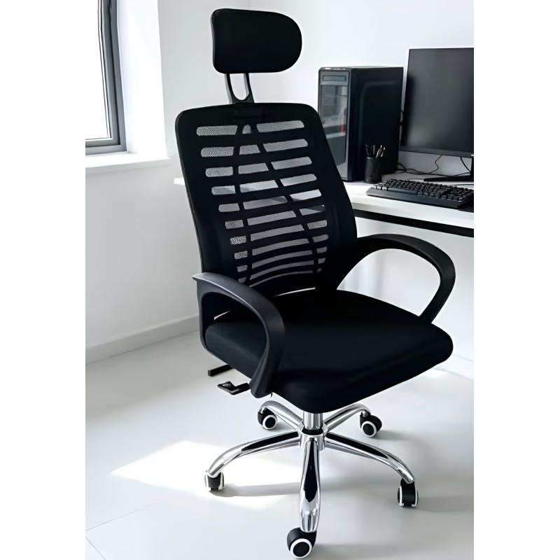 Крісло комп'ютерне Perfect Home BO-004BB Чорний (PFH-092126)