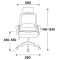 Крісло комп'ютерне Perfect Home BO-004BB Чорний (PFH-092126)