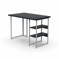 Стол письменный Кевин Ferrum-decor 75x120x70 Серый металл ДСП Каштан Арвадонна 32 мм (FRD-108110)