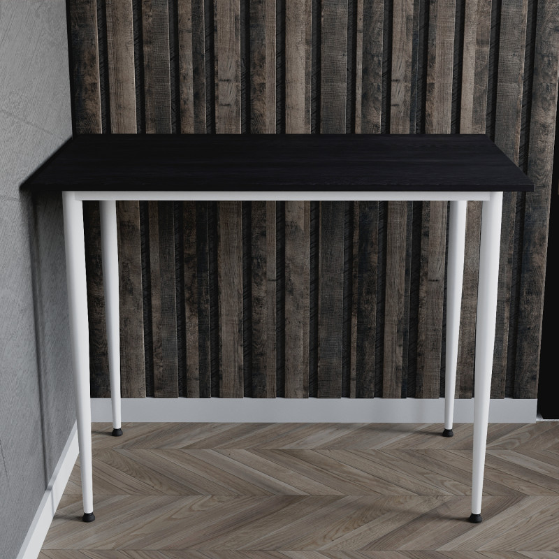 Універсальний стіл Prime Ferrum-decor 750x1000x600 Білий метал ДСП Каштан Арвадонна 16 мм (FRD-107690)