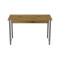 Комп'ютерний стіл Ferrum-decor Курт 75x140x60 сірий ДСП Дуб Артизан 32 мм (FRD-107160)