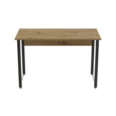 Комп'ютерний стіл Ferrum-decor Курт 75x120x60 чорний ДСП Дуб Артизан 32 мм (FRD-107150)