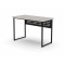 Стіл письмовий Майк Ferrum-decor 75x100x60 Чорний метал ДСП Кашемір 32 мм (FRD-108300)