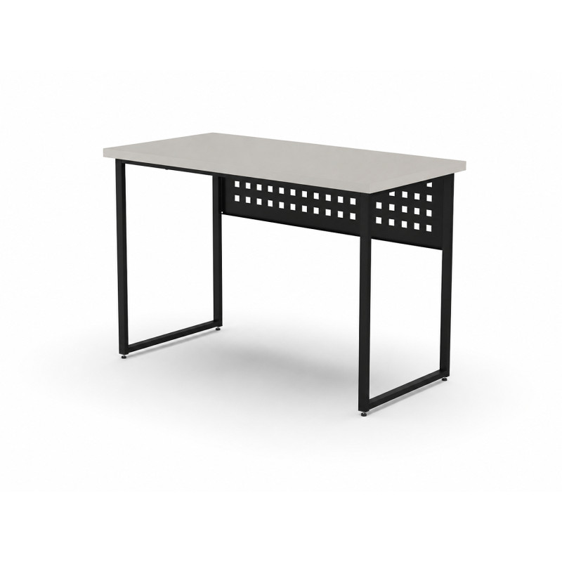 Стіл письмовий Майк Ferrum-decor 75x100x60 Чорний метал ДСП Кашемір 32 мм (FRD-108300)