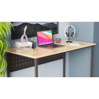 Комп'ютерний стіл Ferrum-decor Майк 75x120x70 чорний ДСП Дуб Артизан 32 мм (FRD-107120)