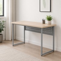 Стіл письмовий Майк Ferrum-decor 75x140x60 Сірий метал ДСП Дуб Кремона Торро 32 мм (FRD-108350)