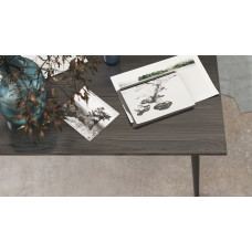 Стіл журнальный Монтана Ferrum-decor 45x100x50 Чорний метал ДСП (FRD-107340)