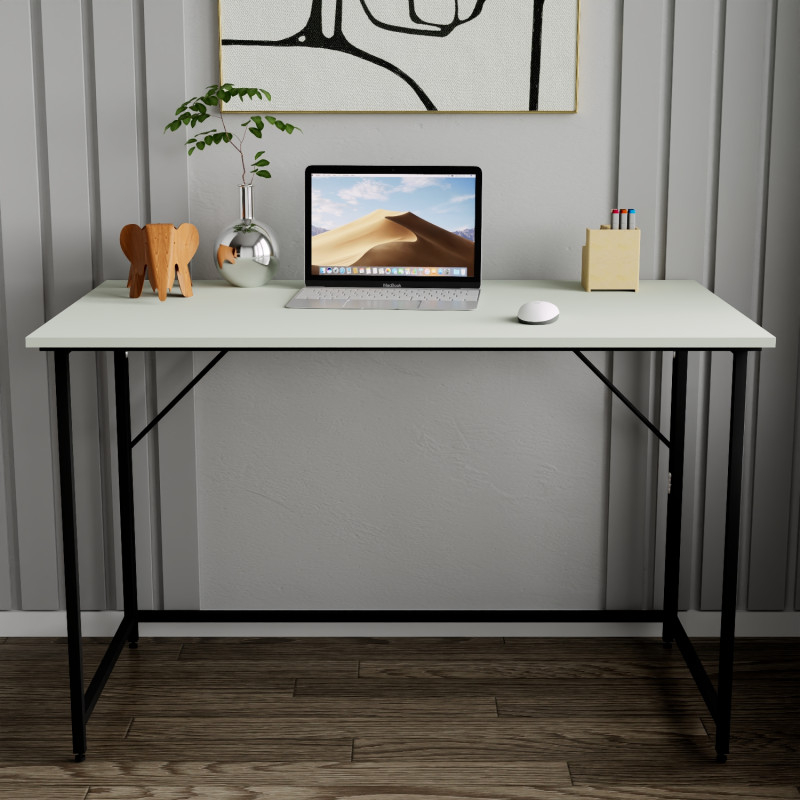 Розкладний стіл Моріс Ferrum-decor 750x900x500 Чорний метал ДСП Кашемір 16 мм (FRD-107500)