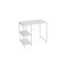 Стелаж-полиця Бафрум 405 Ferrum-decor для пральної машини 90x101x60,5 Білий метал ДСП Білий 16 мм (FRD-107400)