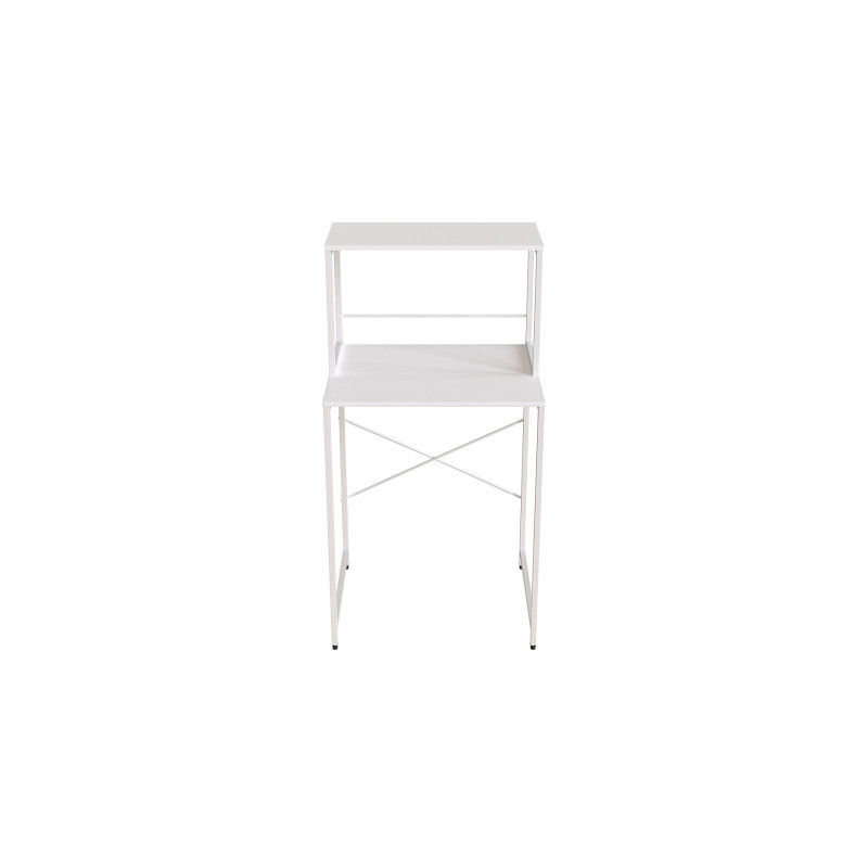 Стелаж-полиця Бафрум 402 Ferrum-decor для пральної машини 133,5x70,5x60,5 Білий метал ДСП Білий 16 мм (FRD-107370)