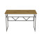 Комп'ютерний стіл Ferrum-decor Раян 75x140x70 сірий ДСП Дуб Артизан 16 мм (FRD-107090)