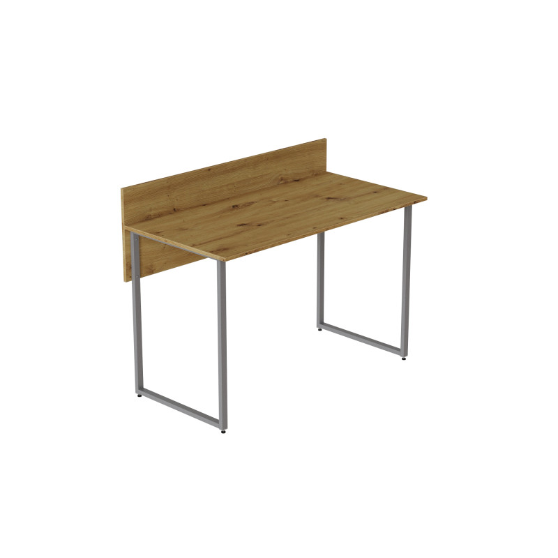 Комп'ютерний стіл Ferrum-decor Скай 75x100x70 сірий ДСП Дуб Артизан 16 мм (FRD-106970)