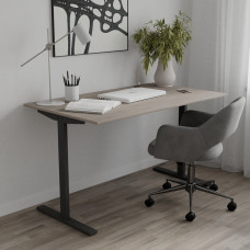 Стіл письмовий Space Ferrum-decor 750x1200x600 Чорний метал ДСП Дуб Кремона Канолло 16 мм (FRD-107890)