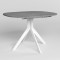 Обідній стіл Новий Стиль ARGON LOFT WHITE (18) 1100/1420х900 Бетонний Камінь (NWS-130366)