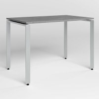 Обеденный стол Новый Стиль BERN ALU (18)-1100х680х750 Бетонный камень (NWS-130636)