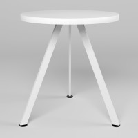 Обідній стіл Новий Стиль FINE WHITE (36) D680 Білий (NWS-130886)