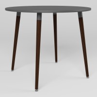 Обідній стіл Новий Стиль MODERN WOOD ANTR (19) D900 4L ANTR/Бук ЛАК 1.031 (NWS-131426)