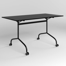 Обідній стіл Новий Стиль RUNN BLACK (18) 1400х700 Чорний (NWS-131616)