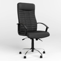 Крісло керівника Новий Стиль BOSS BX ANYFIX CHR68 ECO-30 (Чорний) (NWS-125219)