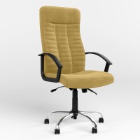 Крісло керівника Новий Стиль BOSS BX ANYFIX CHR68 SORO-40 (Жовто-гірчичний) (NWS-125269)
